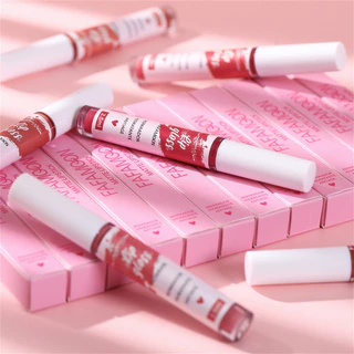 Fafamoon ลิปกลอสเนื้อแมทต์แบบไม่ติดถ้วย ลิปสติกเนื้อลิควิดเนื้อแมทต์ไม่ซีดจาง ลิปกลอสหลากสี เครื่องสำอางเพื่อความงาม