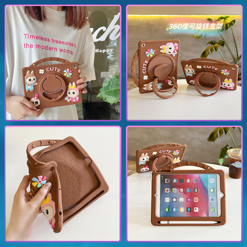 สําหรับ Infinix XPad 20 Pro 12 นิ้ว 2025 ปลอกเด็กการ์ตูนซิลิโคนอ่อนนุ่มกรณีแท็บเล็ตพร้อมขาตั้งสําหรับ Infinix Xpad 20 11 นิ้ว 2025 กรณี - รูปที่ 3