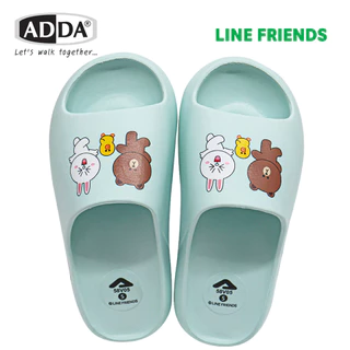 รองเท้าแตะแบบสวมผู้หญิง ADDA 58V05W1 Line Friend (ไซส์ 4-7)