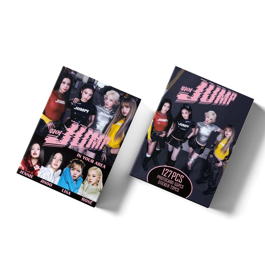 127 blackpink JUMP Photocard สติ๊กเกอร์ JISOO JENNIE LISA ROSE H3XF