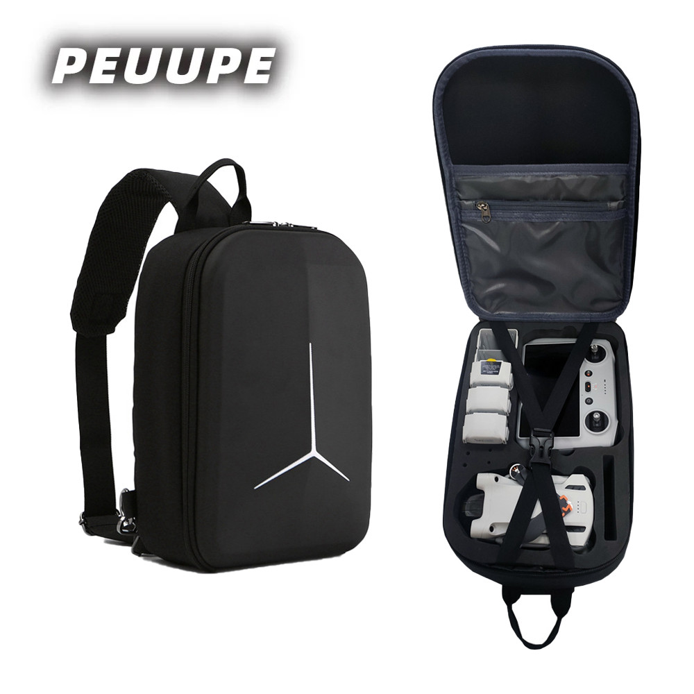 เหมาะสําหรับ DJI MINI 3/3PRO กระเป๋าสะพายชุดกระเป๋าเก็บ DJI MINI 3/3PRO กระเป๋าเป้สะพายหลัง Messenger กระเป๋าคาดหน้าอกแบบพกพากระเป๋าแฟชั่น