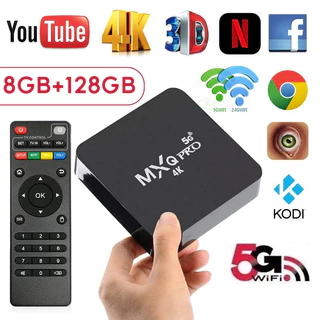 กล่องทีวี Android MXQ PRO 5G Android 12.0 กล่องสมาร์ททีวี YouTube Netflix Disney Google รองรับไทย