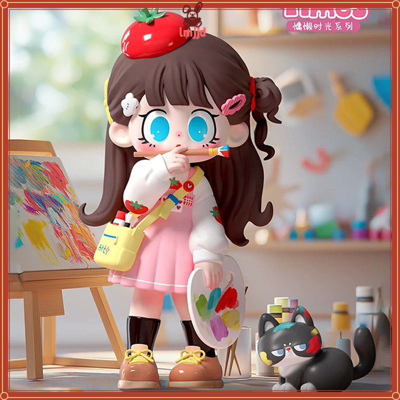 Milay Honey Girl Blind Box 3V Lazy Time Series ฟิกเกอร์อินเทรนด์