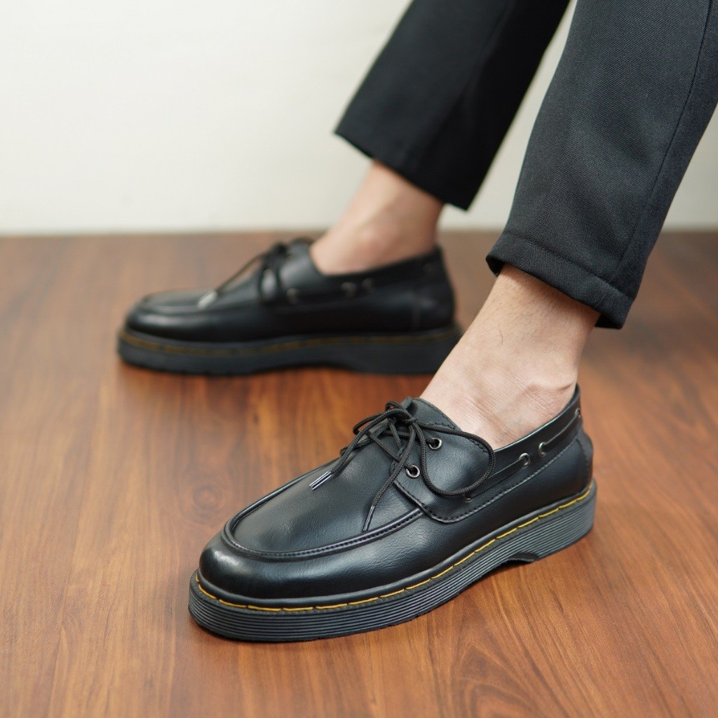 D6 Dr.Martens 3 Hole Dm Zapato รองเท้าบุรุษและสตรี | High Dokmar Boots Official ทํางาน ไซส์ 36-44