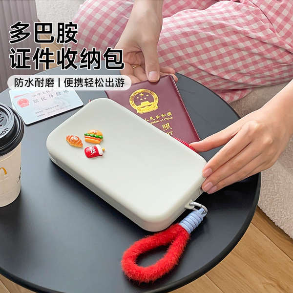 perota กระเป๋าบัตร ใส่บัตร ซองใส่หนังสือเดินทางซองป้องกันบัตรผ่านขึ้นเครื่องตั๋วเครื่องบินเดินทางแบบ