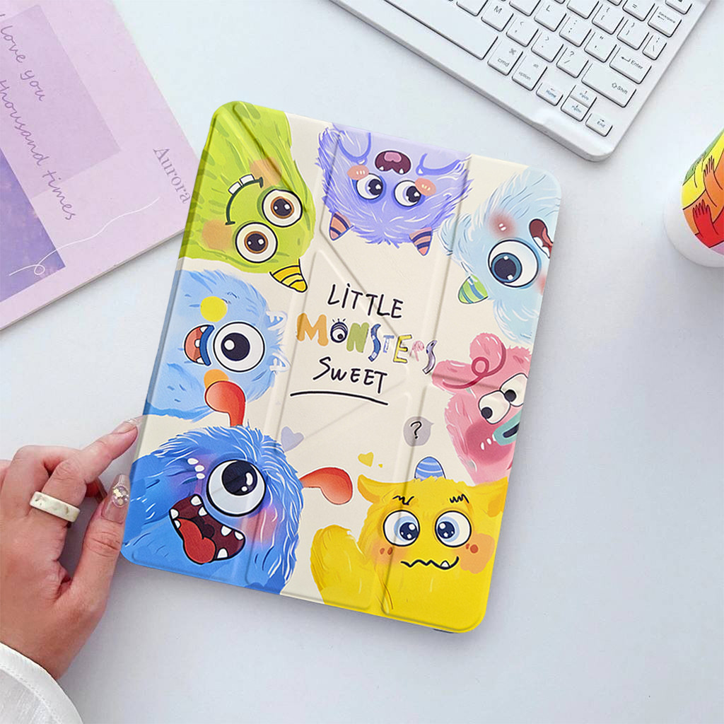 3+Yพับ เคส Samsung Tab S9FE A9 S9 A9+/A9/S9+/S9FE+ S10Lite S10 S7+ S8+ S10+อะคริลิคใส มีช่องใส่ปากกา