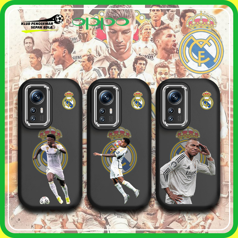 OPPO Barcelona BAR Casing Mbpe Vinicius Football Contest Drop Resistance Adapted Protective Collage 