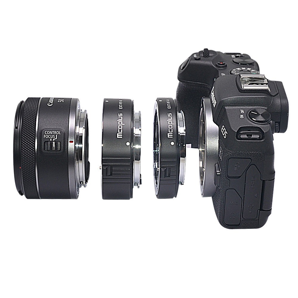 โลหะ Auto Focus Macro Extension Tube แหวนสําหรับ Canon RF Mount EOS R100 R Ra RP R3 R5 R5c R6 R6II R