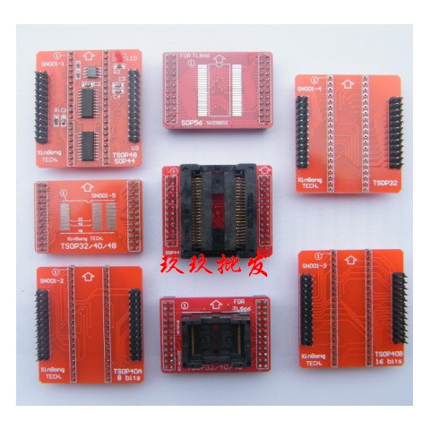 8 ชุด TSOP32 TSOP40 TSOP48 SOP44 SOP56 TL866II/A/CS เฉพาะ