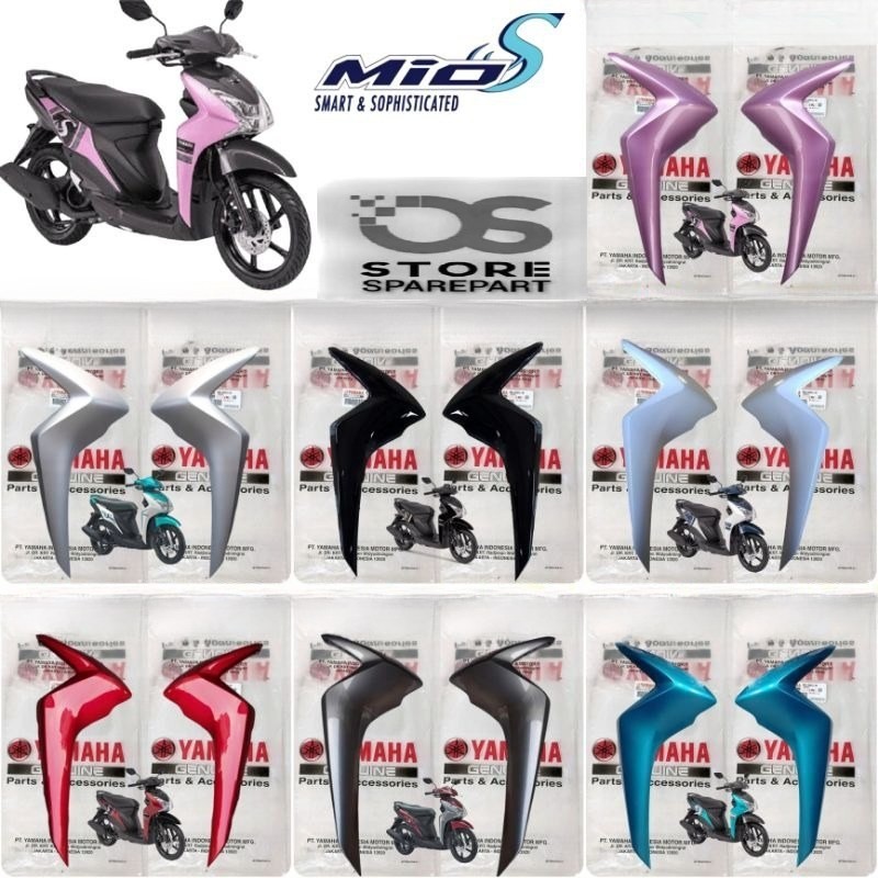 ด้านหน้า WING PANEL MIO S 125 B3B-F835U-00 B3B-F835V-00 ขวาซ้าย ORIGINAL YAMAHA