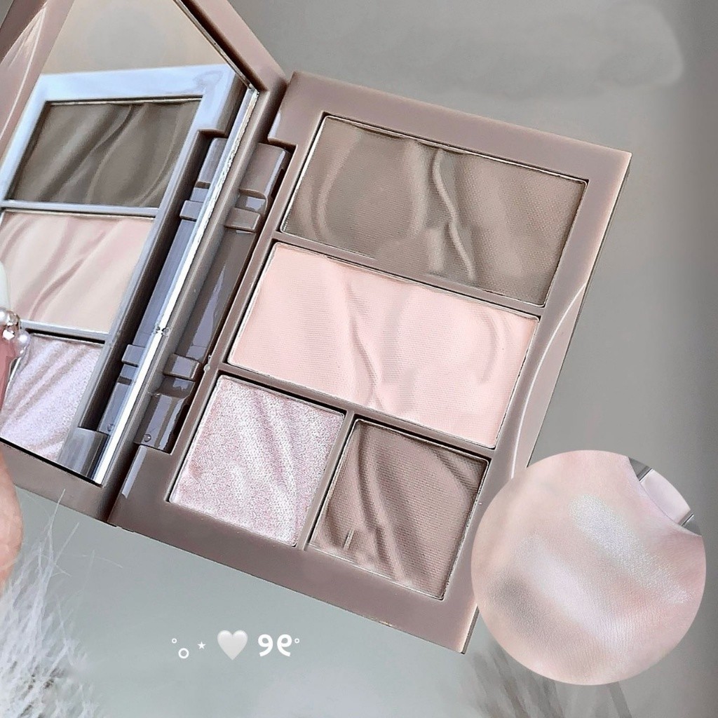 Destin_  พาเลทคอนทัวร์ ไฮไลท์เนื้อแมท Kobeleen Makeup แต่งหน้า BL017