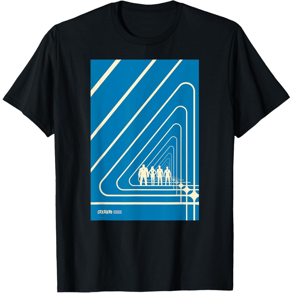 Marvel The Fantastic Four: First Steps Infinite 4 Retro T-ShirtCotton 100%  [S-5XL]