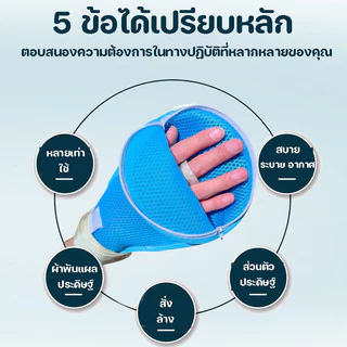 COD ถุงมือป้องกันรอยขีดข่วนสําหรับผู้สูงอายุ ถุงมือป้องกันรอยขีดข่วน าศได้ดีด้วยสายซิป ท่อดึงป้องกัน