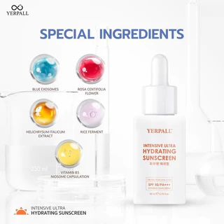 กันแดดเนื้อเซรั่ม Yerpall Intensive Sunscreen SPF50 PA+++ ครีมกันแดดหน้า ไม่เหนียวเหนอะหนะ บำรุงผิว เติมความชุ่มชื้น