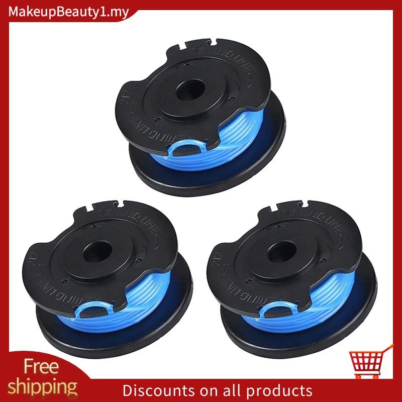 3Pack String Trimmer เปลี่ยน Spool Line 29252 29092 สําหรับ Greenworks 20V 24V 40V 80V Weed Eater ไร