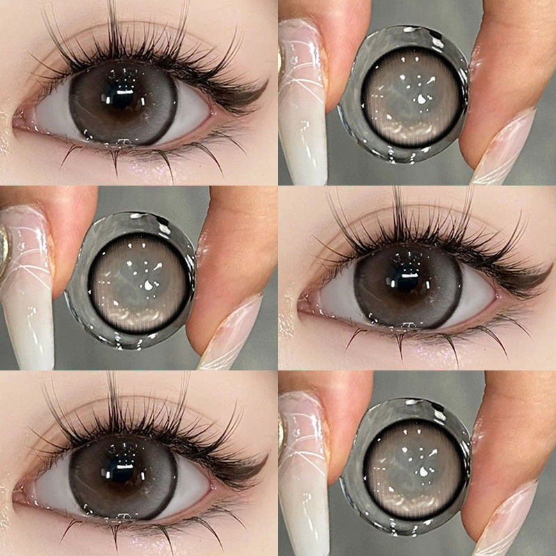 คอนแทคเลนส์ Kalefu จําหน่ายทุกวันและสต็อกบน w#卡乐芙美瞳日抛一次性囤30片近视隐形眼镜一整箱0730