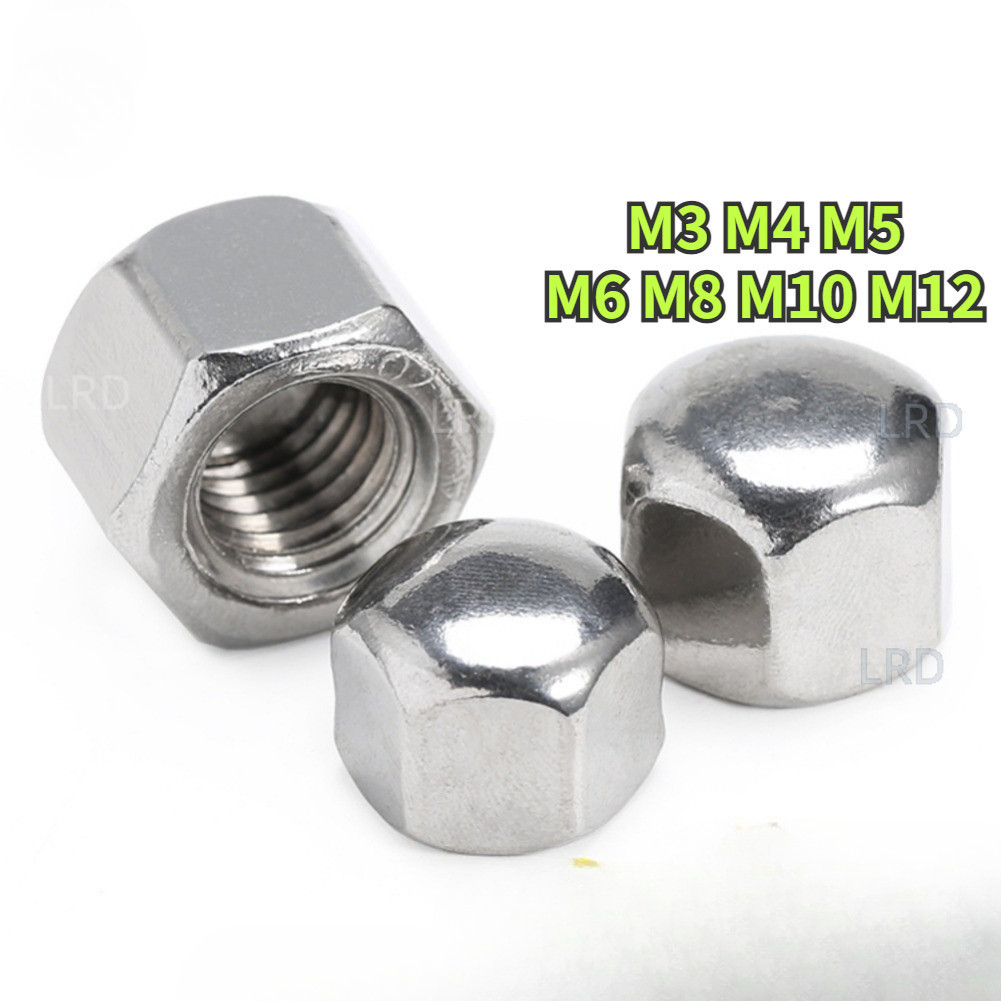 [LRD-Y] น็อตหมวกต่ํา 304 น็อตตกแต่งสแตนเลส M3-M12