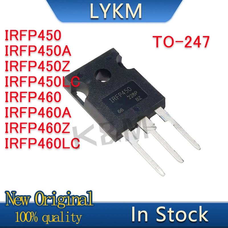 1-5PCS IRFP450 IRFP450A IRFP450Z IRFP450LC IRFP460 IRFP460A IRFP460LC TO-247 Field-effect ทรานซิสเตอ