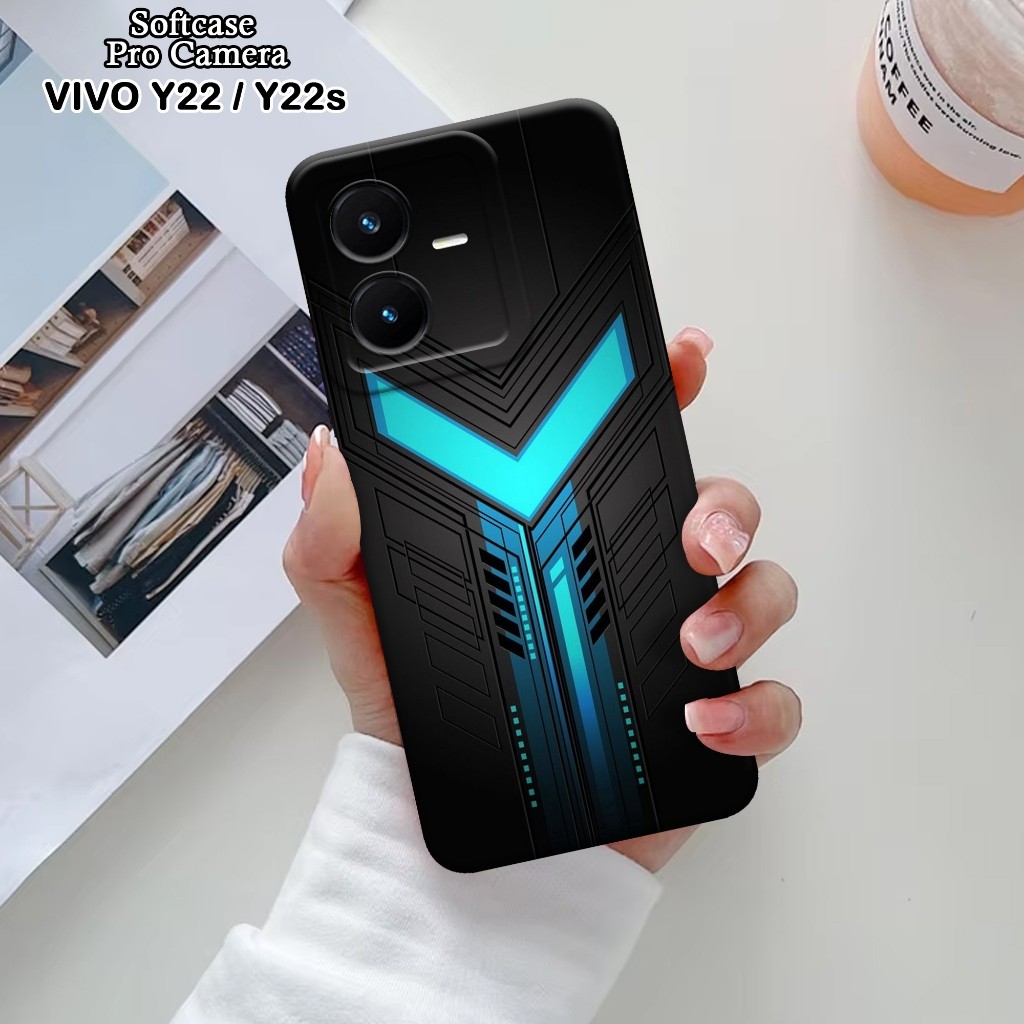 HP Softcase VIVO Y22 / VIVO Y22S - ORORA - เคส VIVO Y22 - เคสเกมมิ่ง Motif - VIVO - Softcase VIVO Y2