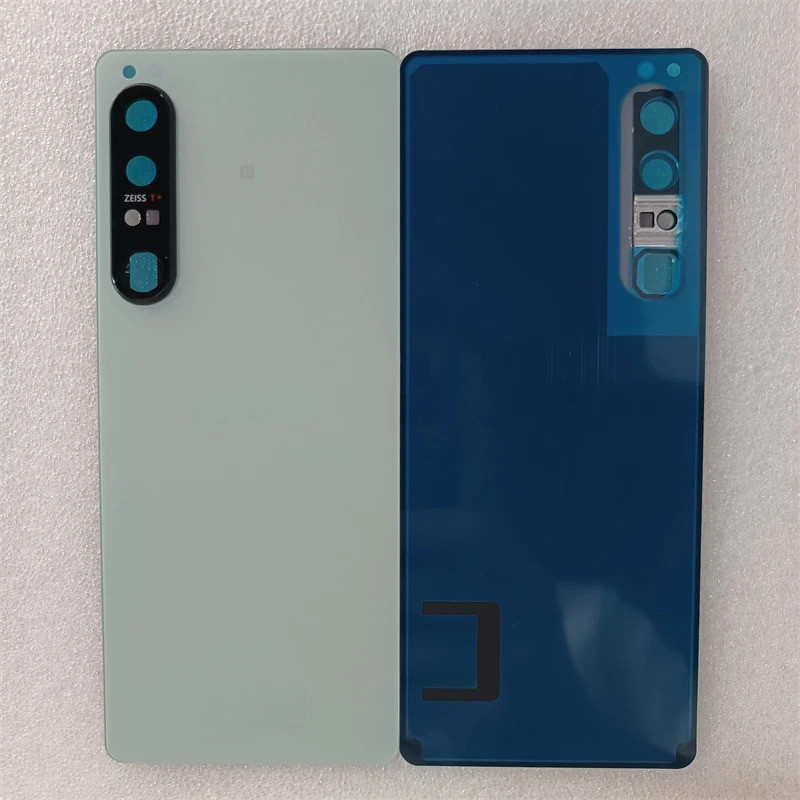 สําหรับ Sony Xperia 1 IV แบตเตอรี่ฝาหลังแผงกระจกด้านหลังสําหรับ Sony Xperia 1 IV แบตเตอรี่เปลี่ยน