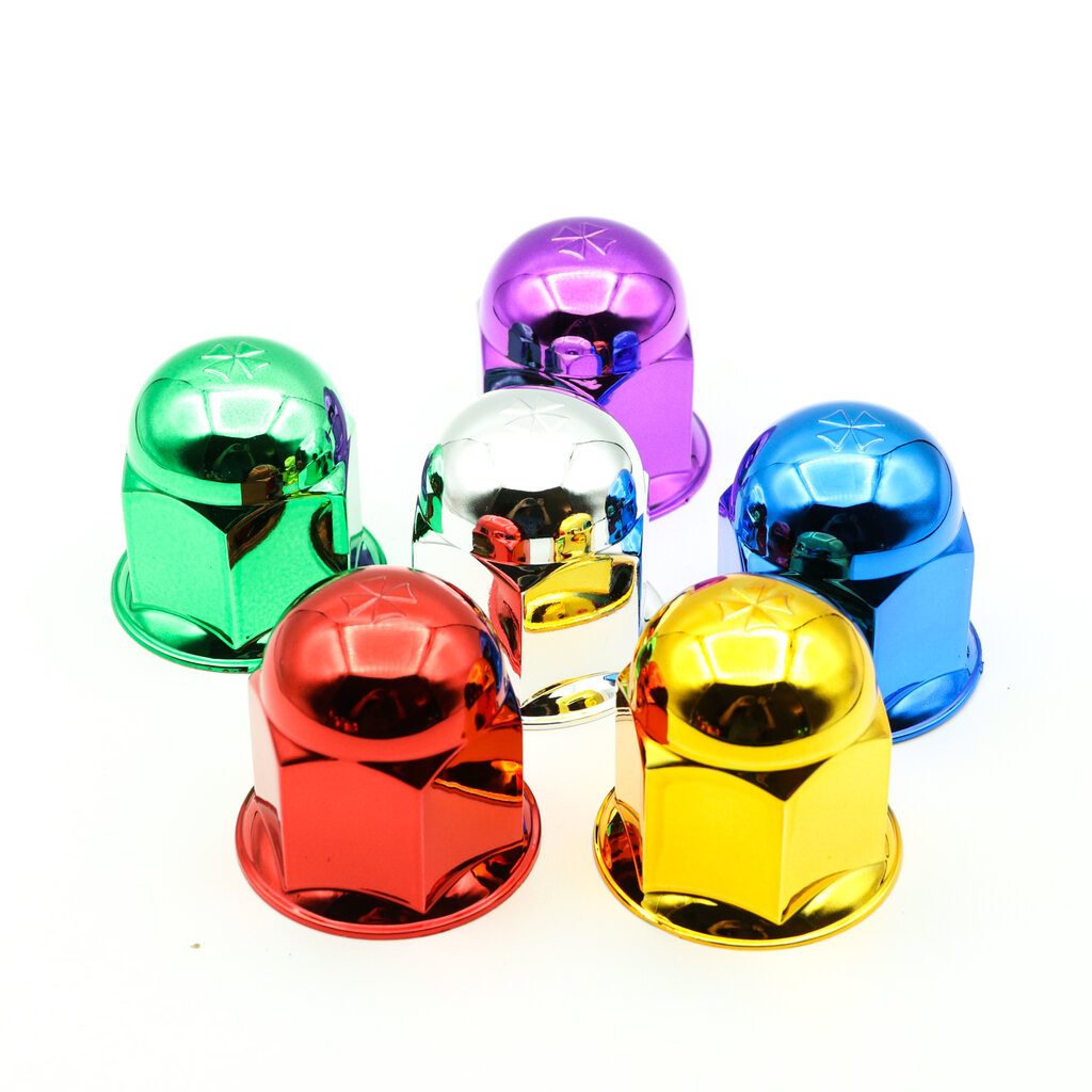 (8 อัน) ฝาครอบน๊อตล้อ ฝาครอบน๊อตล้อรถบรรทุก ขนาดเบอร์ 41 มีหลายสี