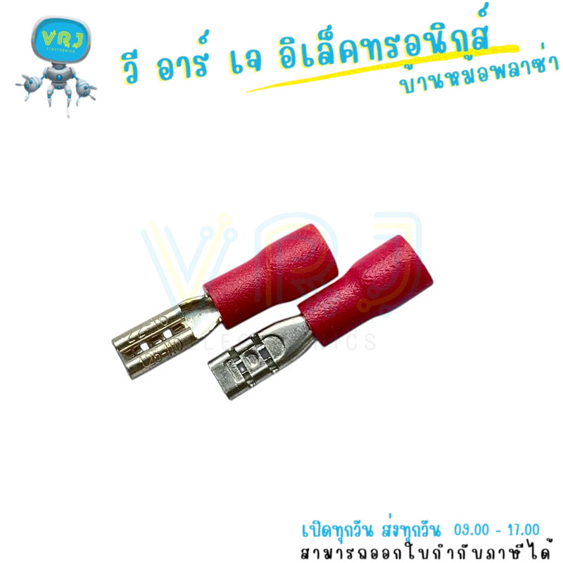ขั้วต่อสายไฟหางปลา FDD1.25~2-110 เสียบตัวเมีย สำหรับขั้วต่อแบตเตอรี่ - รูปที่ 2