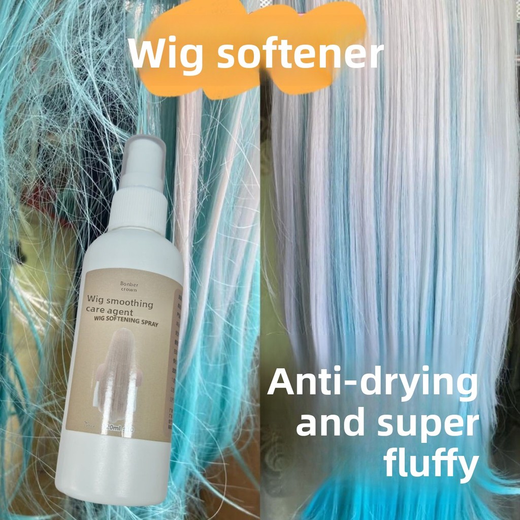 Fur fabric Care Solution No-Rinse Hair Care Smooth Conditioner Anti-Static Wig Smooth Spray
