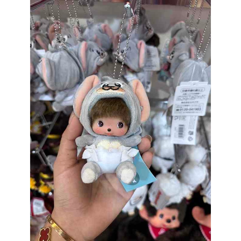 พร้อมส่ง Monkiie Cute Fun Tom Jerry Tom & Jerry Cat & Mouse Limited Teddy baby Pendant