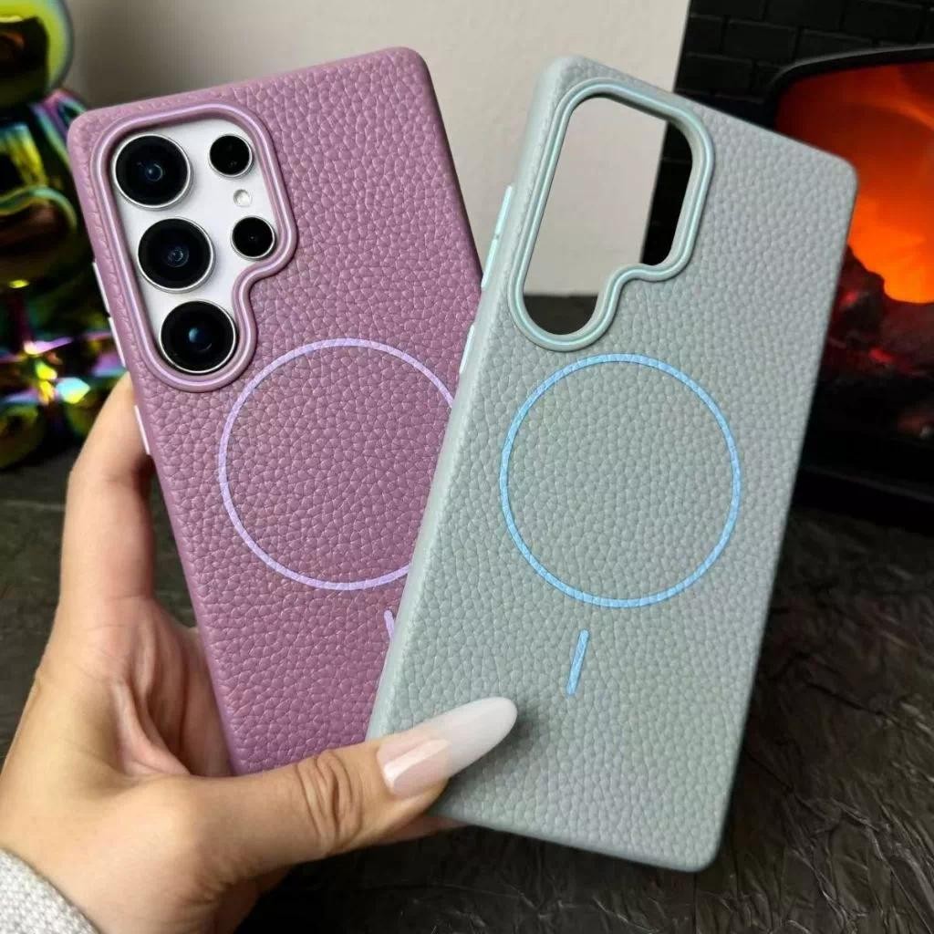 Case เคส for Samsung A56 5G A06 A16 A05S A55 A15 A26 A35 A36 S22 S23 S24 S25 Ultra Magnetic เคสใสกัน