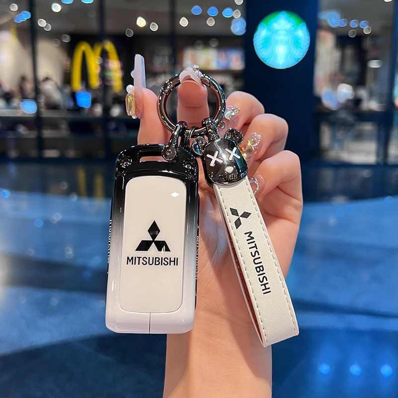 เคสกุญแจรถ Mitsubishi Triton Xpander L200 Attrage Pajero Sport Xfoce . ASX