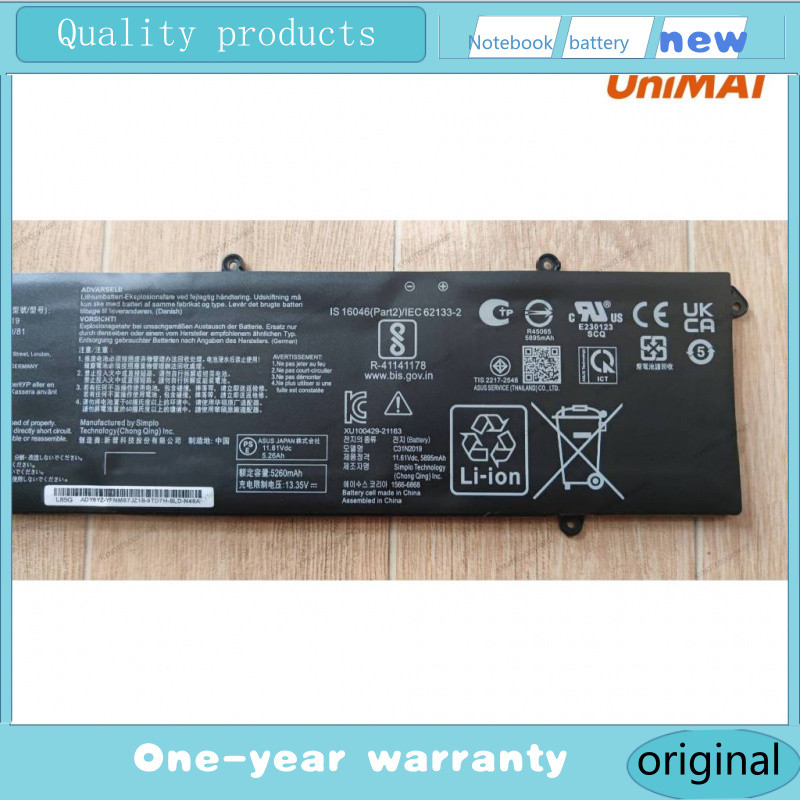 BATTERY ORIGINAL ASUS แบตเตอรี่ ของแท้ Asus VivoBook Pro M7400 M6400 D3500Q  M3500QC Series C31N2019