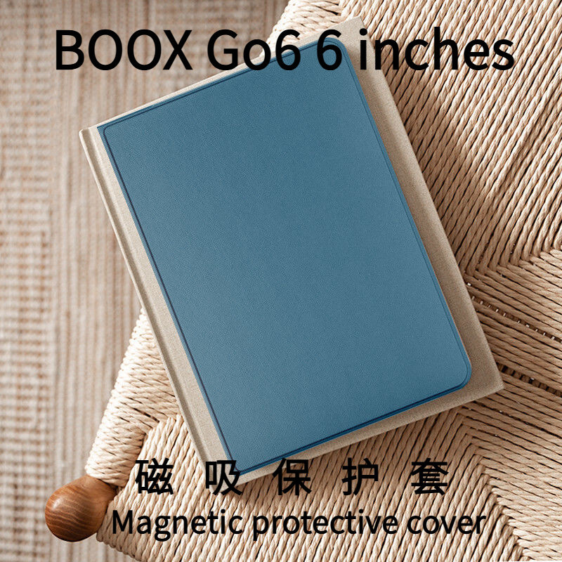 BOOX Go6 เคสป้องกันแม่เหล็กนอน 6 นิ้วในสีดําและสีขาวทึบ [จัดส่งในวันเดียวกัน]