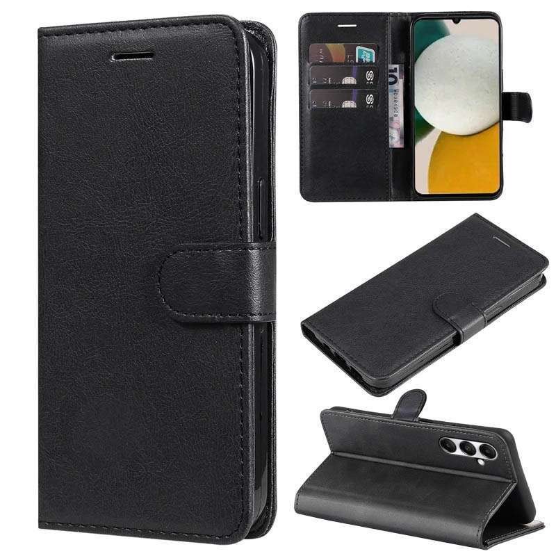 LEATHER CASE FLIP LEATHER WALLET SAMSUNG S22 / S22 PLUS / S22 ULTRA / S23 / S23 PLUS