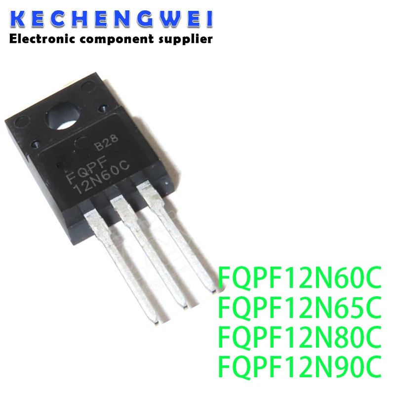 1-5 ชิ้น FQPF12N60C TO-220F 12N60 FQPF12N60 FQPF12N65 12N65 FQPF12N80C FQPF12N80 12N80PF12N80PF12N80