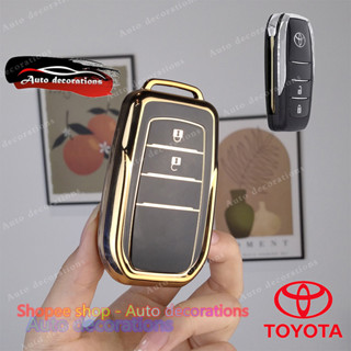 ฝาครอบกุญแจ Tpu สําหรับการแปลงกุญแจพับ Toyota สําหรับ NEW-VI…
