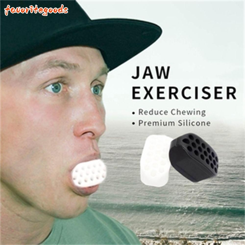 FAVORITEGOODS Jawzrsize Trainer Anti-aging Chin Cheek Lifting เกรดอาหาร Silica Jawliner กล้ามเนื้อลู