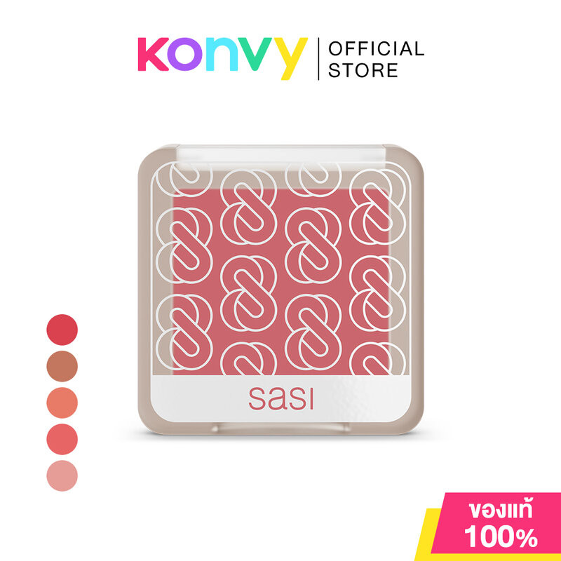 SASI Girls Can Be Bold Blush On 6g ศศิ บลัชออนเนื้อแมทละเอียด.