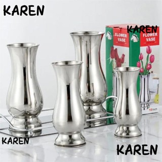 คาเรนกู๊ดส์ แจกันเดี่ยว,แจกันดอกไม้สแตนเลสสีทอง,การจัดดอกไม้…