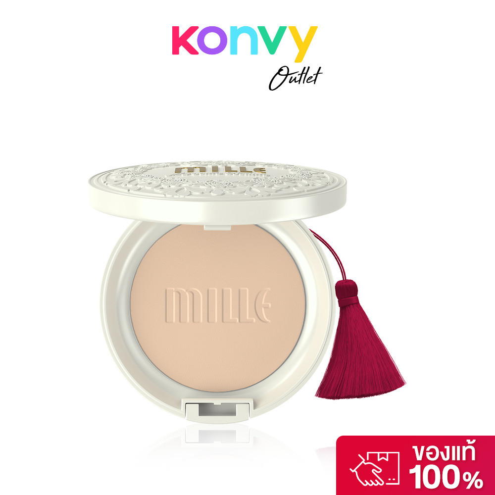 Mille Super Whitening Gold Rose Pact SPF48/PA++ 11g #2.