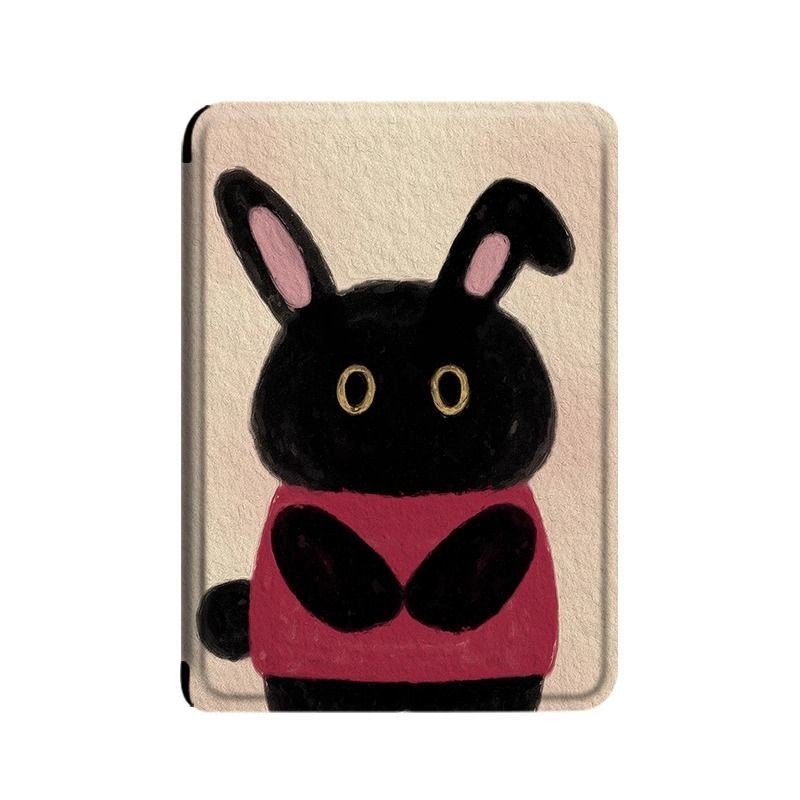 Kindle Oasis2 (CW24WI)/Oasis3 (S8IN40)/voyage (NM460GZ) Sleep Wake-up Hand Rest ฝาครอบป้องกันกระต่าย