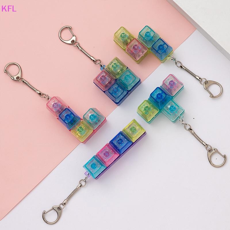 (KFL) 1PC Finger Keyboard Caps Prop คีย์บอร์ด Key Party ความเครียดบรรเทา DIY ปุ่ม Keycap พวงกุญแจคีย์บอร์ดของเล่นขายร้อน - รูปที่ 2