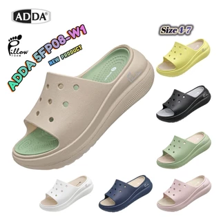 ADDA 5PF08-W1 NEW! รองเท้าแตะผู้หญิง ADDA Pillow Foam เบานุ่ม พื้นหนา กันลื่น สำหรับเท้าอวบยืนนาน