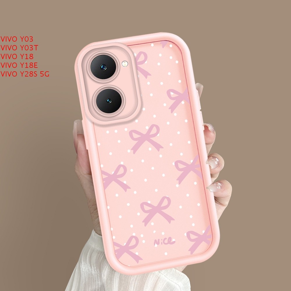 VIVO Y03 Y03T Y18 Y18E Y28S 5G เคส Cute เคสวีโว่ เคสโทรศัพท์ TY T20964
