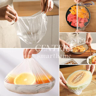แรปห่ออาหาร ถุงถนอมอาหาร ฟิล์มห่ออาหาร ที่ห่ออาหาร fresh wrap ยืดได้ ถุงละประมาณ100ชิ้น