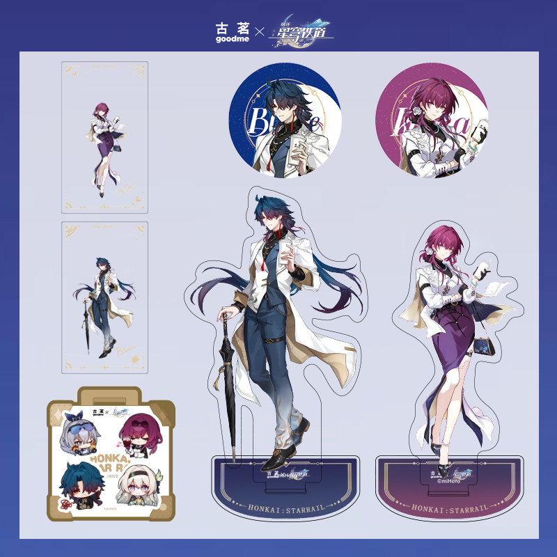 Honkai: Star Rail/Kafka/Blade/Imited Co-Branding Honkai Star Rail Merchanical Kafka Blade Badge ขาตั