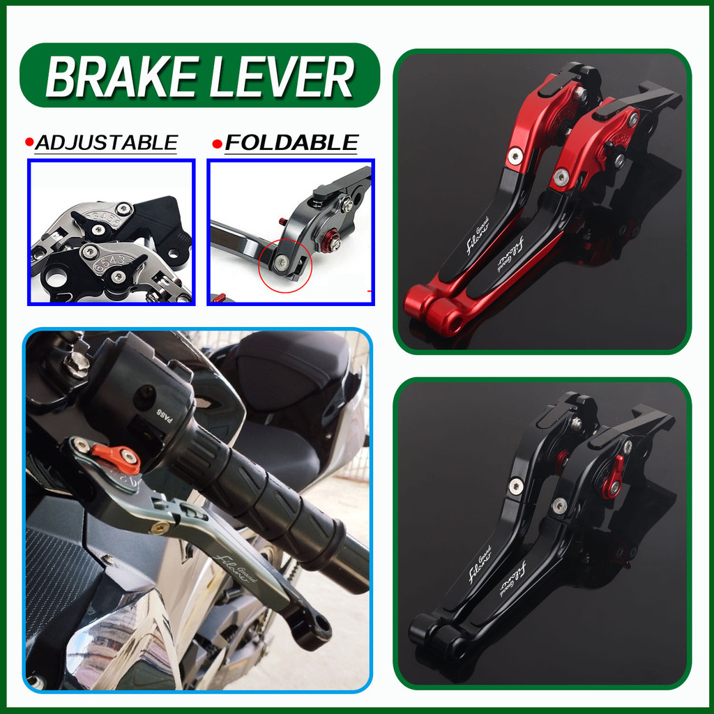 คันเบรคสําหรับ Yamaha GRAND FILANO 125/HYBRID/Connector/NEO ขวา/ซ้ายเบรค Levers ชุดพับ Handle Levers อุปกรณ์เสริม