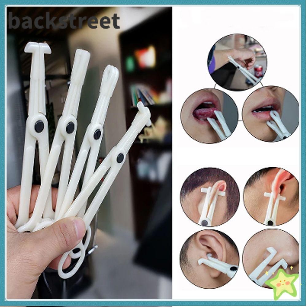 BACKSTAGEREETDV Professional Clamp Forceps Plier Clamp Body Piercing Tool Professional เปิด Septum