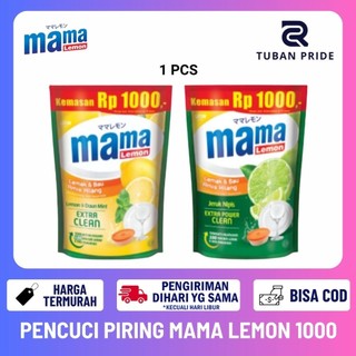 [TP] Mama Lemon Pouch 1000 Sachet Isi 58 Ml Pencuci Piring Charcoal Pouch Lime Jeruk Nipis Lemon Yuzu Pouch