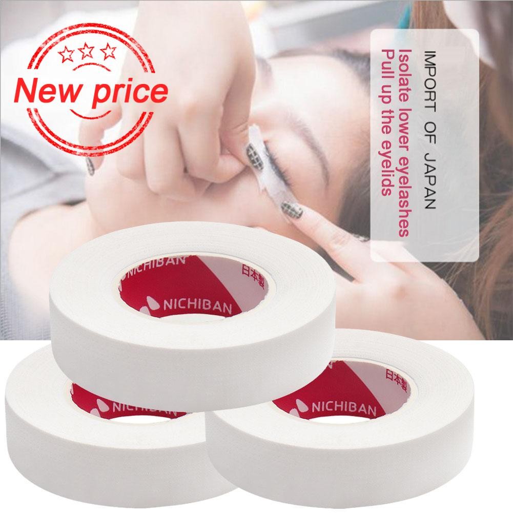 Eyelash Tape กาวผ้ากาวระบายอากาศ Micropore เทปผ้าสําหรับขนตา N7d2