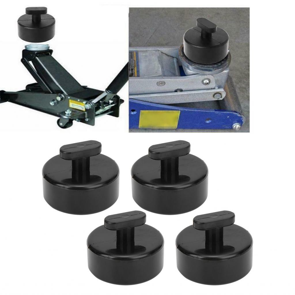 Ilike-ph Jack Lifting Pucks ยางสีดําอุปกรณ์เสริมอัตโนมัติ Fit สําหรับ C5 C6 Z06 พร้อมฝีมือที่สมมาตรใ